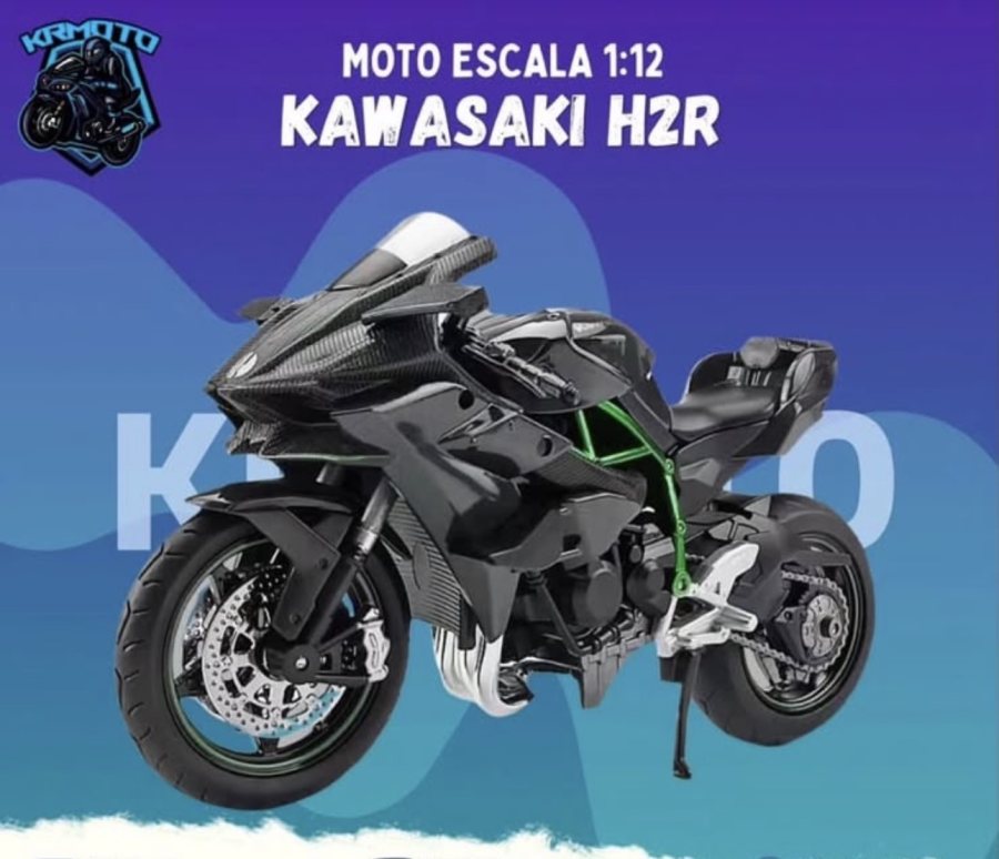 Moto a Escala Kawasaki H2R