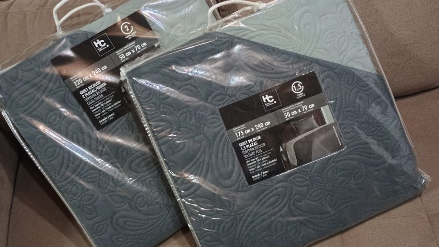 2 Cubre Cama 1.5 plazas